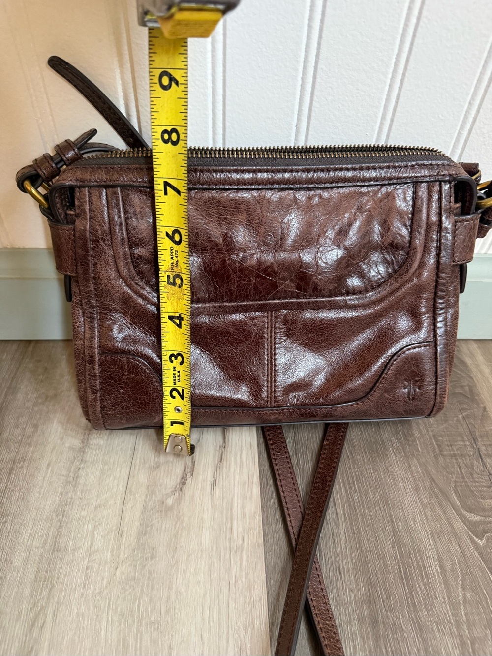 Frye Melissa zip crossbody bag - Picture 9 of 10